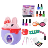 Nail art and make-up kit for kids - more colours