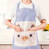 Men's stylish cooking apron, stain resistant with tied back piece