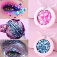 Design gel with glitter suitable for hair, eyes and body - several variants