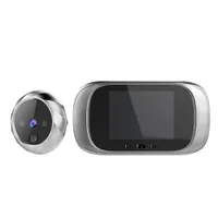 Digitális LCD 2.8 hüvelyk Video ajtócsengő Peephole Néző Ajtó Szemfigyelő kamera 90 fokos ajtócsengő Mozgásérzékelő Szem