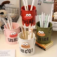 1pc Beautiful retro bucket for writing and cosmetics