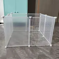 1pc Resistant Transparent Plot For Home Pets, Safe Shipping And Shack For Cats For Safe Insulation &amp; Comfort, For Small &amp; Medium Dogs &amp; Cats