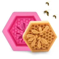 Silicone form of honeycomb C1