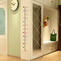 Wall sticker for children - height measuring tape - animals
