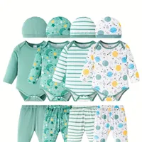 Set de îmbrăcăminte pentru bebeluși cu motive adorabile