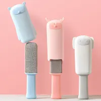 Animal hair remover + self-cleaning case