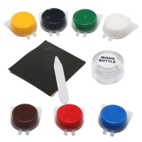 Leather repair kit - paint scuffs, scratches and tears