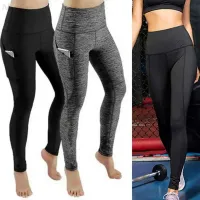 Leggings pentru femei cu talie înaltă, elastice, strâmte și potrivite pentru exerciții