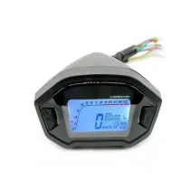 Tahometru digital universal pentru motociclete, indicator de turatie RPM Fuel Gauge
