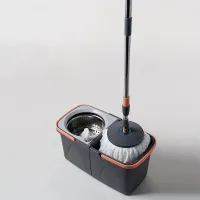Mop swivel with bucket - touchless floor washing, dry and wet use