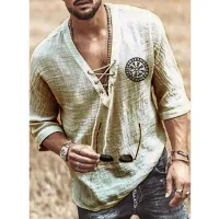 Men's retro summer shirt