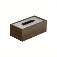 1 ks Škatule na papierových utierkach z vlašského dreva, škatule pre domácnosť, drevené škatule na papieri, škatule na vlašských vlašských vlašských orechov