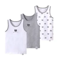 3 pcs of children's boyish vests