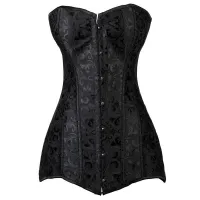 Corsetto jacquard extra lungo