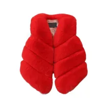 Girl's fur vest - 4 colours