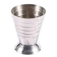 Stainless steel bar measuring cup 75 ml