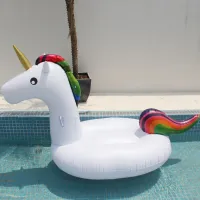 Inflatable deckchair - Unicorn