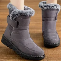 Women's Waterproof Elegant Winter Boots With Warm Internal Fur - Different Colors