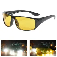 Unisex speciális szemüvegek a járművezetők számára, amelyek jobb láthatóságot biztosítanak a kedvezőtlen körülmények között