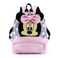 Beautiful baby backpack with Minnie and Mickey Mouse
