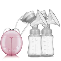 Automatic double breast pump