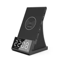 Digital clock with wireless charger G2009