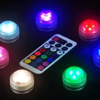 Lumină LED colorată rezistentă la apă pentru acvariu cu telecomandă (Multi)