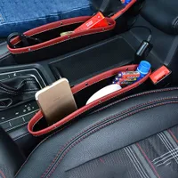 Leather organizer for the car, storage space for the car