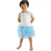 Jupes en tulle colorées pour enfants - jupes de danse à la mode pour petites filles