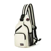 One-armed traveling men's backpack for business and sports use