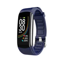 C6T Sledování tělesné teploty Sportovní hodinky Krevní tlak Srdeční tep Spánek Cvičení Krokoměr Bluetooth Smart náramek
