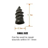 10/20 szt Vacuum Tire Repair Nails Rubber Nails No Air Leakage Wearable Waterproof
