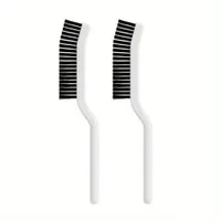 Multipurpose brushes with hard-brushes for detailed cleaning