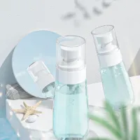 Modern original trendy stylish travel transparent bottle - sprayer