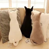 Pohodlný plyšový polštář Cat