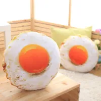 Soft cotton pillow in egg shape