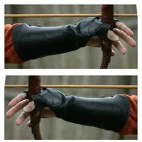 Archery Vambrace Gloves Shooting Gloves Medieval Renaissance Archer LARP Hunter Protective Armor Bracer