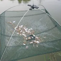 Folding fishing net - 60 x 60 cm