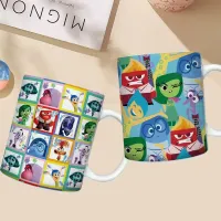 Cana ceramică drăguță universală cu motivele poveștii preferate În minte 2 - Inside Out 2