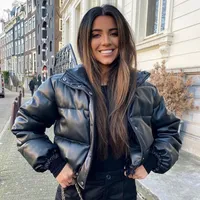 Veste d'hiver de luxe pour femme