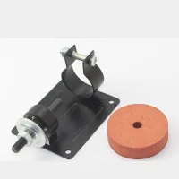 Handheld Electric Drill to Grinder Head Conversion Kit Grinding Stone Polishing Grinding Wheel Knife Grinder Metal Polishing