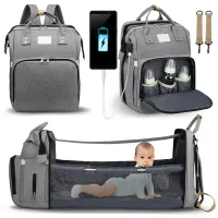 Travel foldable stroller bag for moms with changing pad - Two colors