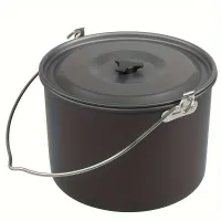 Large Hanging Pot For Cooking 8-10 Persons For Outdoor Picnic and Camping