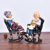Jedinečné keramické postavy seniorov - originálny darček