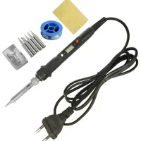 80W Digital Electric Soldering Vaskészlet Állítható hőmérséklet 220V 110V Hegesztőeszköz Kerámia Fűtés Soldering Tippek Újradolgozás