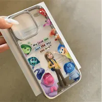 Husă transparentă pentru telefoane iPhone cu motive drăguțe din desenele animate V în cap 2 - Inside Out