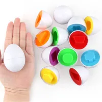 Detské vzdelávacie skladačky v tvare vajíčka - 6 k