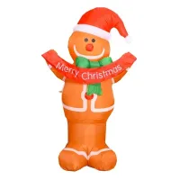 Inflatable Christmas gingerbread