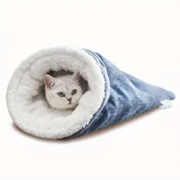 Pohodlný polštář pro kočičí hnízdo Spací pytel pro kočky