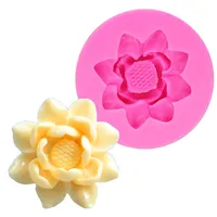 Silicone flower 3D form for wedding cakes